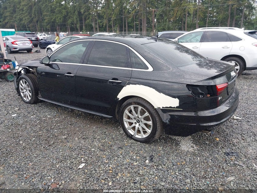 2022 Audi A4 Premium 40 Tfsi Quattro S Tronic VIN: WAUABAF41NA004619 Lot: 45626083