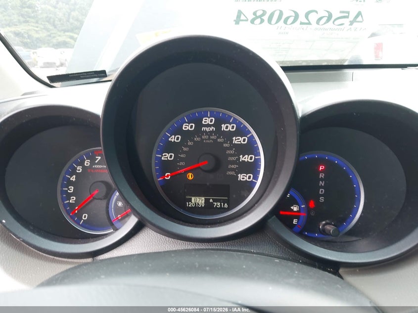 2011 Acura Rdx VIN: 5J8TB2H21BA004887 Lot: 45626084
