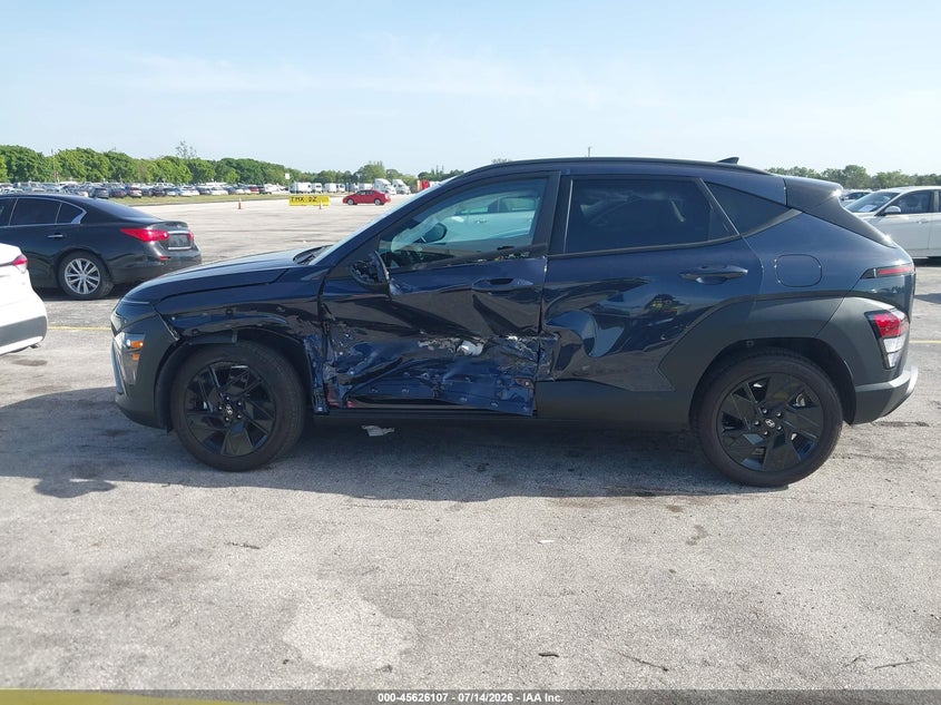 2026 Hyundai Kona Sel Sport VIN: KM8HF3AB6TU414542 Lot: 45626107