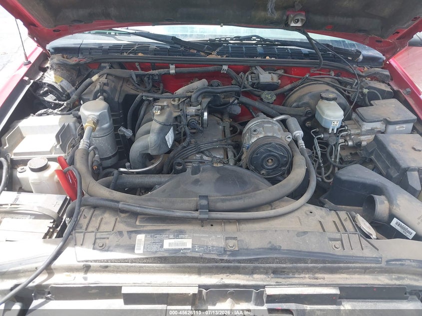1998 GMC Sonoma Sls VIN: 1GTCS1949W8536667 Lot: 45626113