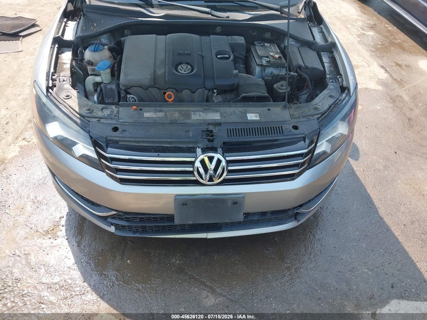 2012 Volkswagen Passat 2.5L Se VIN: 1VWBP7A39CC051969 Lot: 45626120