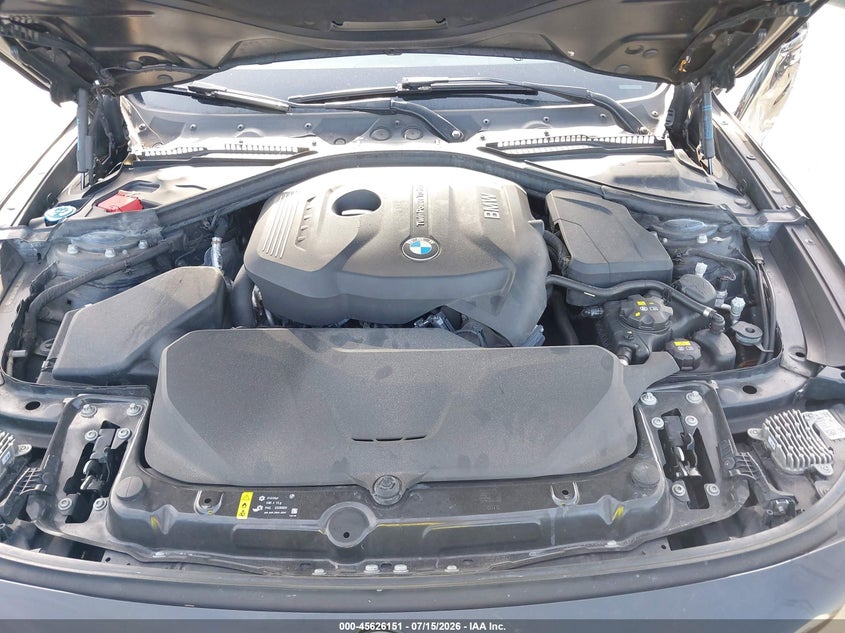2017 BMW 3ER HATCHBACK 2.0L I-4 DI, DOHC, VVT, TURBO, 248HP