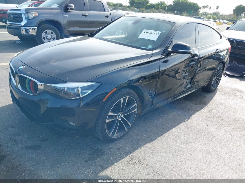 Vin: wba8z9c38hg826646, lot: 46124617, bmw 330i gran turismo xdrive 20172