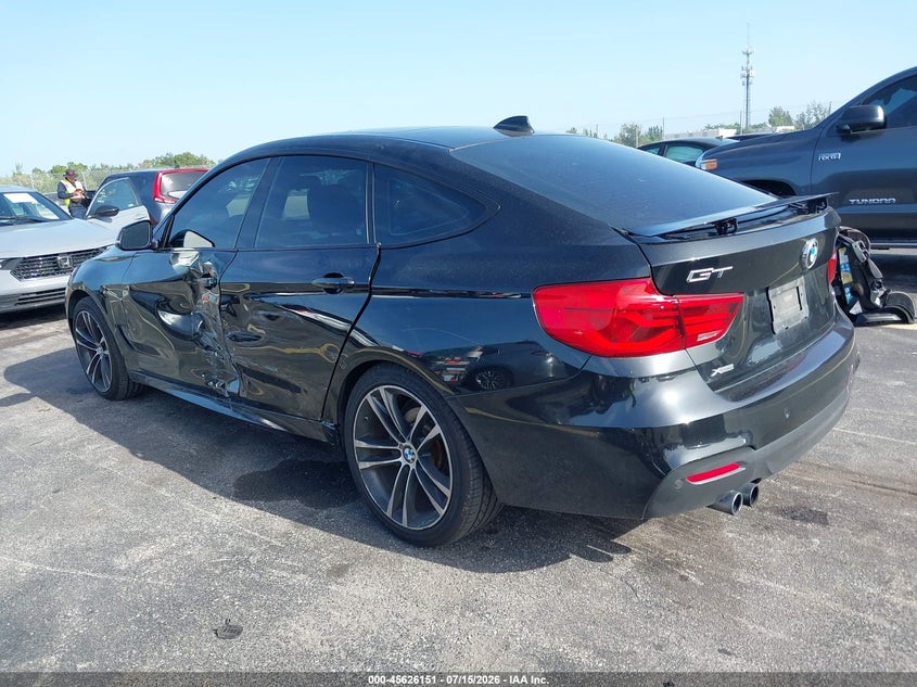 Vin: wba8z9c38hg826646, lot: 46124617, bmw 330i gran turismo xdrive 20173