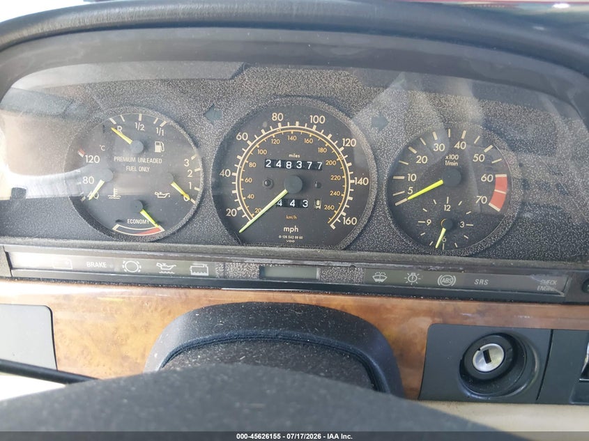 1989 MERCEDES-BENZ 560 auction photo 7