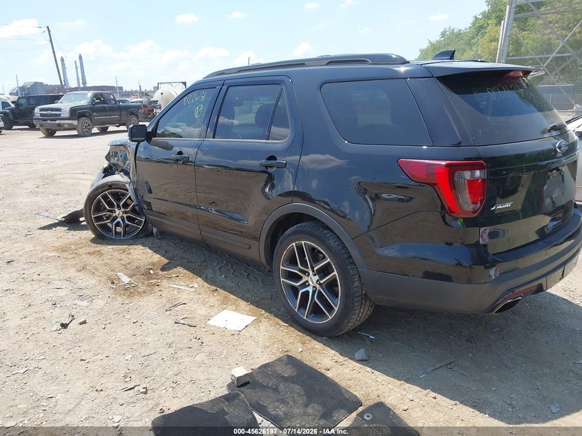 2016 FORD EXPLORER auction photo 3
