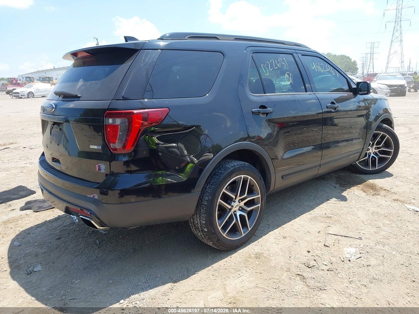 2016 FORD EXPLORER auction photo 4