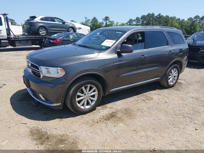 Vin: 1c4rdjag7fc741346, lot: 46124665, dodge durango sxt 20152