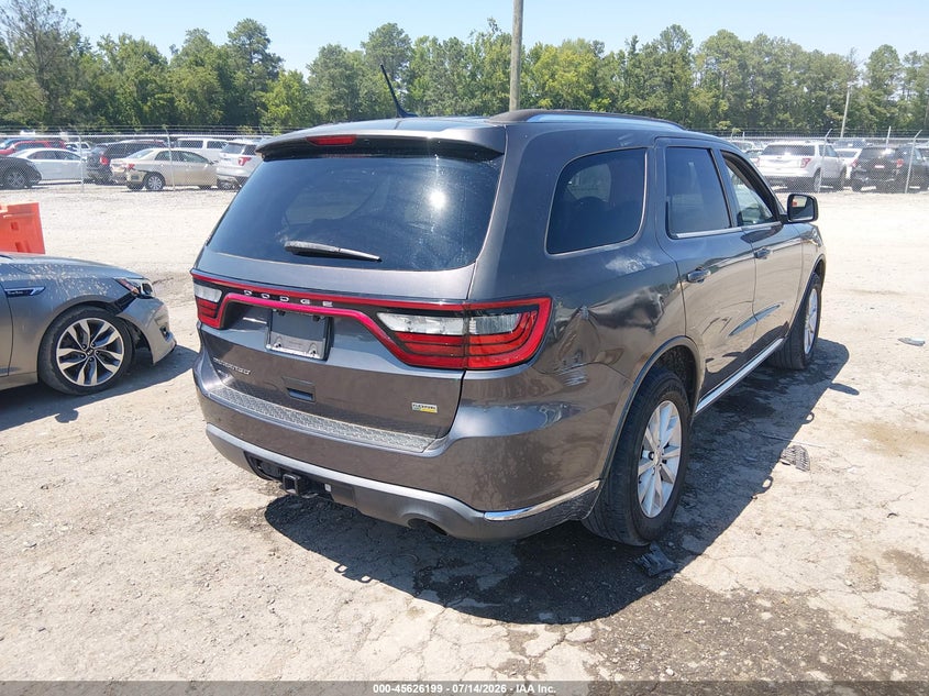 Vin: 1c4rdjag7fc741346, lot: 46124665, dodge durango sxt 20154