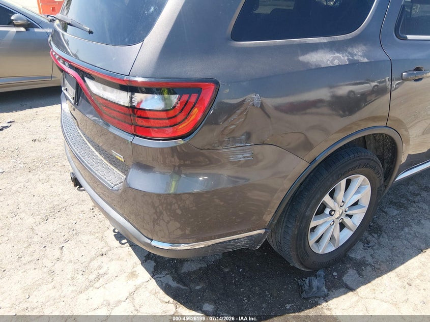 2015 Dodge Durango Sxt VIN: 1C4RDJAG7FC741346 Lot: 45626199