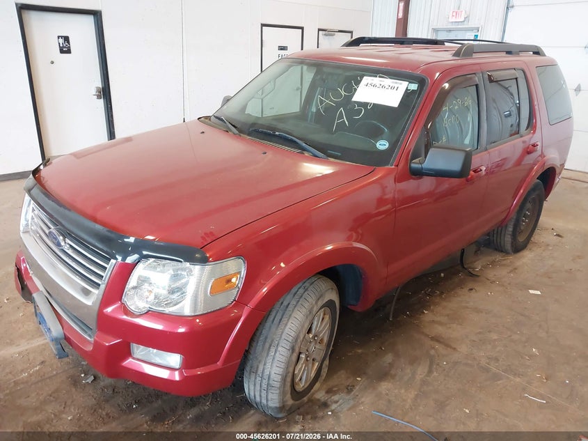 Vin: 1fmeu7de3aua32293, lot: 46124667, ford explorer xlt 20102