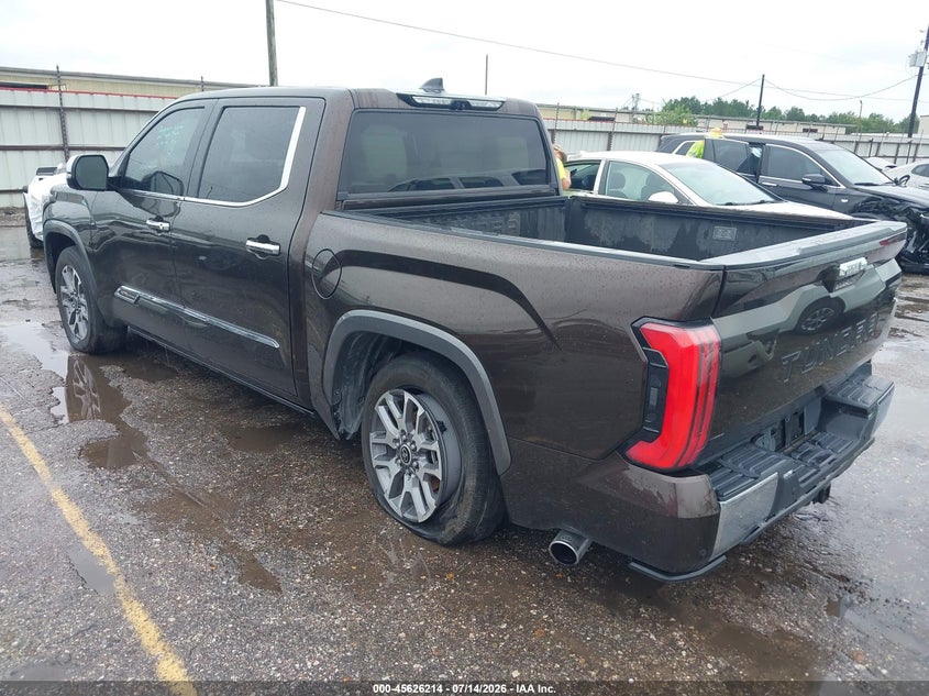 Vin: 5tfmc5ab1px002184, lot: 46124679, toyota tundra hybrid 1794 edition 20233