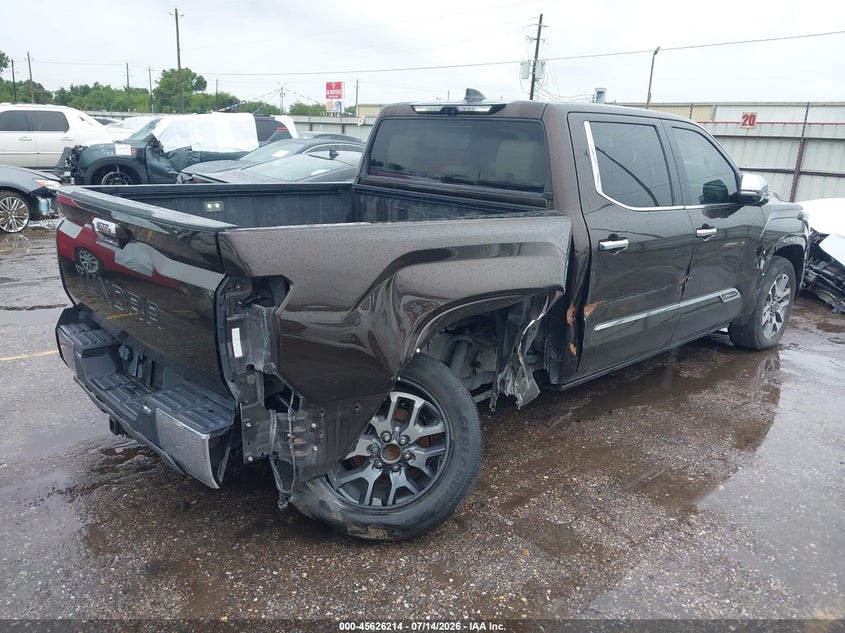 Vin: 5tfmc5ab1px002184, lot: 46124679, toyota tundra hybrid 1794 edition 20234