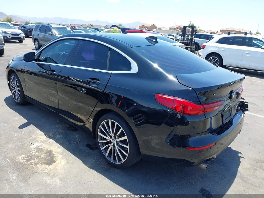 Vin: wba73ak04l7f76176, lot: 46124685, bmw 228i gran coupe xdrive 20203