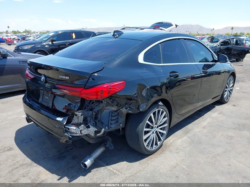 Vin: wba73ak04l7f76176, lot: 46124685, bmw 228i gran coupe xdrive 20204