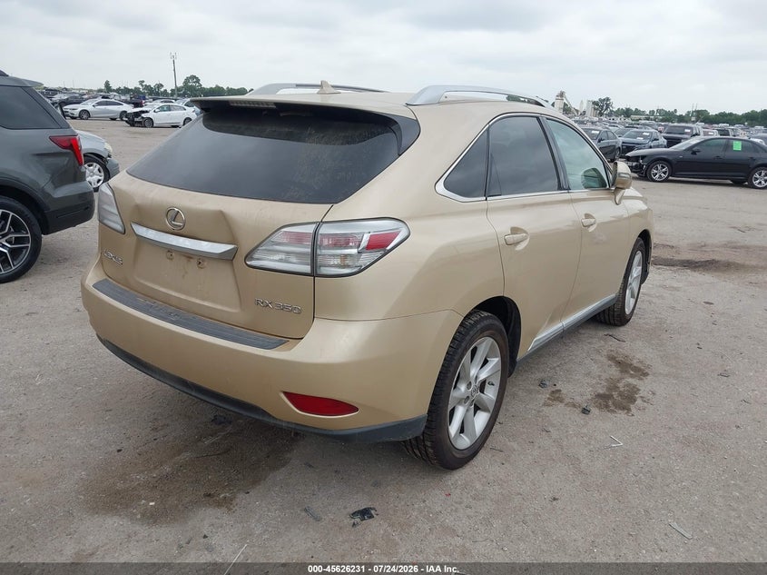 Vin: 2t2bk1ba1ac004155, lot: 46124697, lexus rx 350 20104