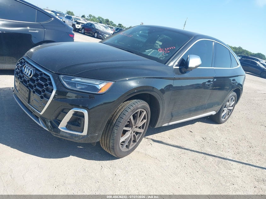 Vin: wa124afy4n2022153, lot: 46124698, audi sq5 sportback premium plus tfsi quattro tiptronic 20222