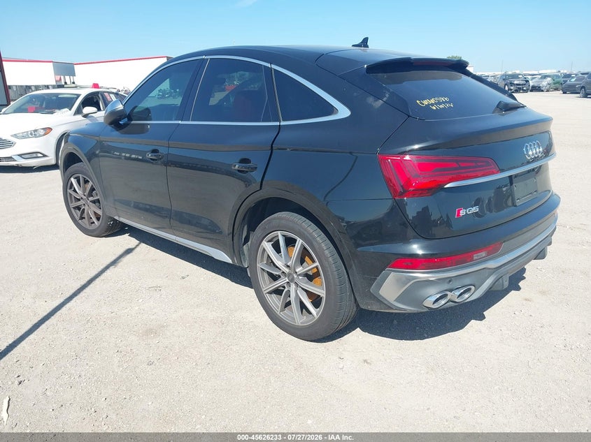 Vin: wa124afy4n2022153, lot: 46124698, audi sq5 sportback premium plus tfsi quattro tiptronic 20223
