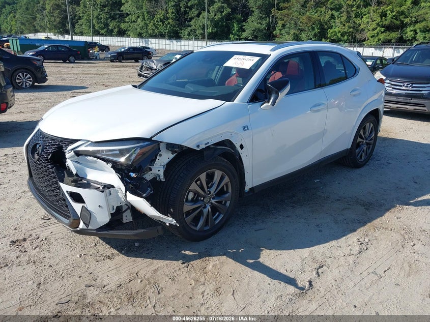 Vin: jthe3jbh1n2046162, lot: 46124721, lexus ux 200 f sport 20222