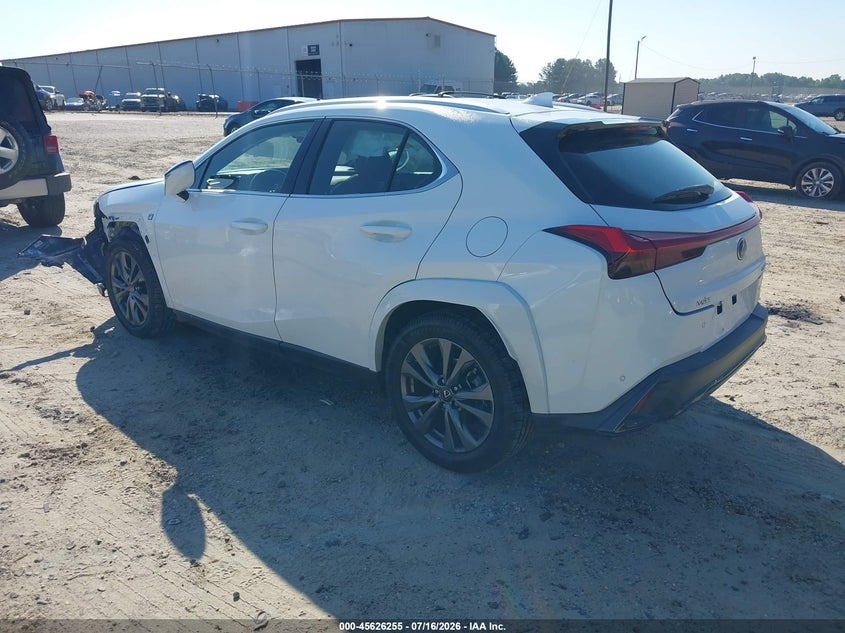 Vin: jthe3jbh1n2046162, lot: 46124721, lexus ux 200 f sport 20223