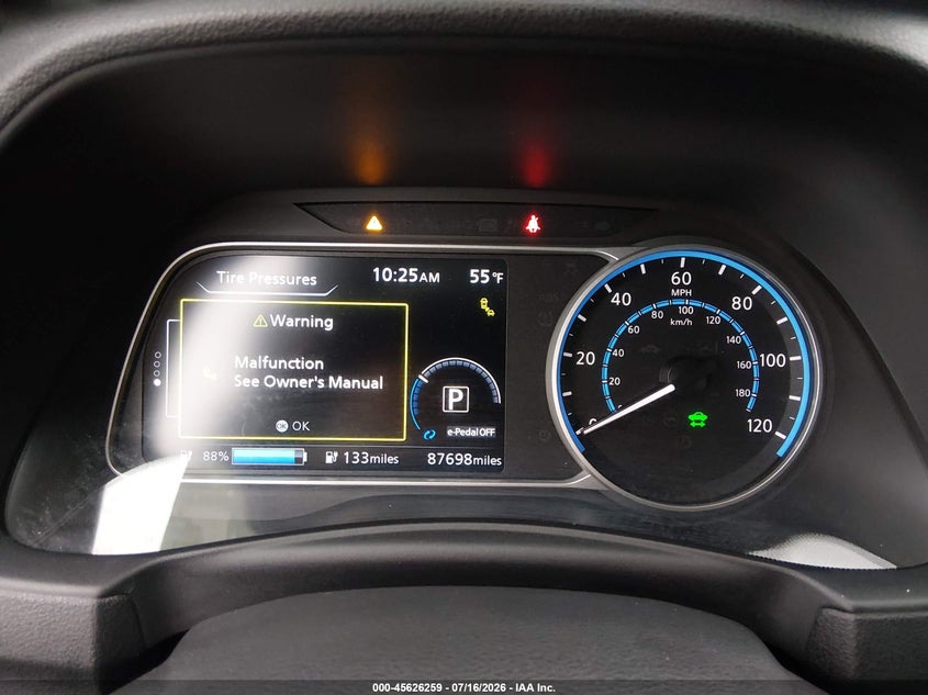 2021 Nissan Leaf Sv 40 Kwh VIN: 1N4AZ1CV1MC552155 Lot: 45626259