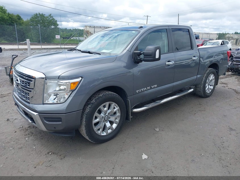 Vin: 1n6aa1edxln508158, lot: 46124726, nissan titan sv 4x4 20202