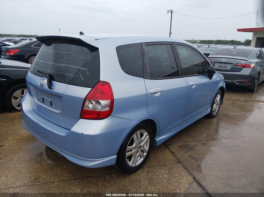 2008 HONDA FIT auction photo 4