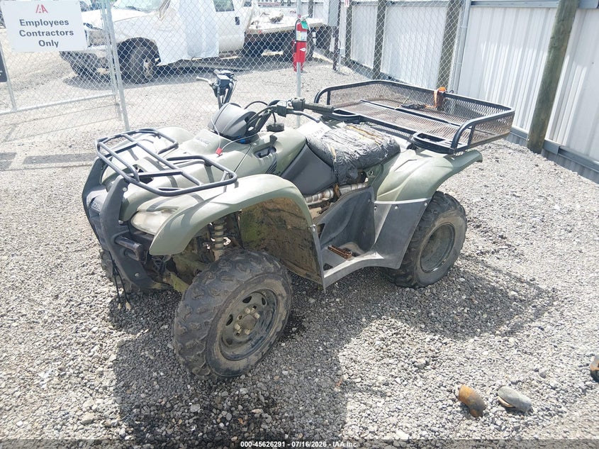 2013 HONDA TRX420 auction photo 2