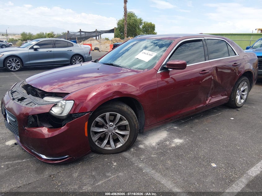 2015 Chrysler 300 Limited VIN: 2C3CCAAG8FH860050 Lot: 45626305