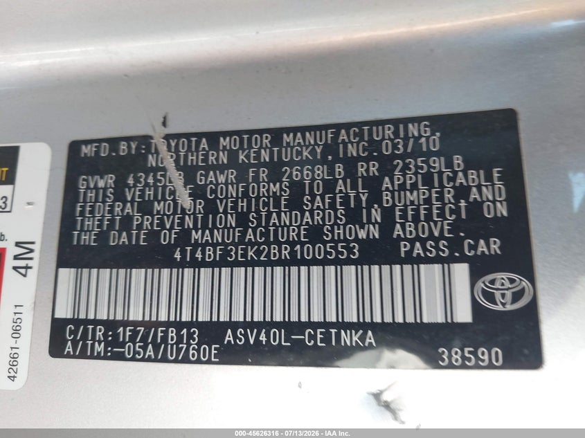 AtlanticExpress - Toyota Camry