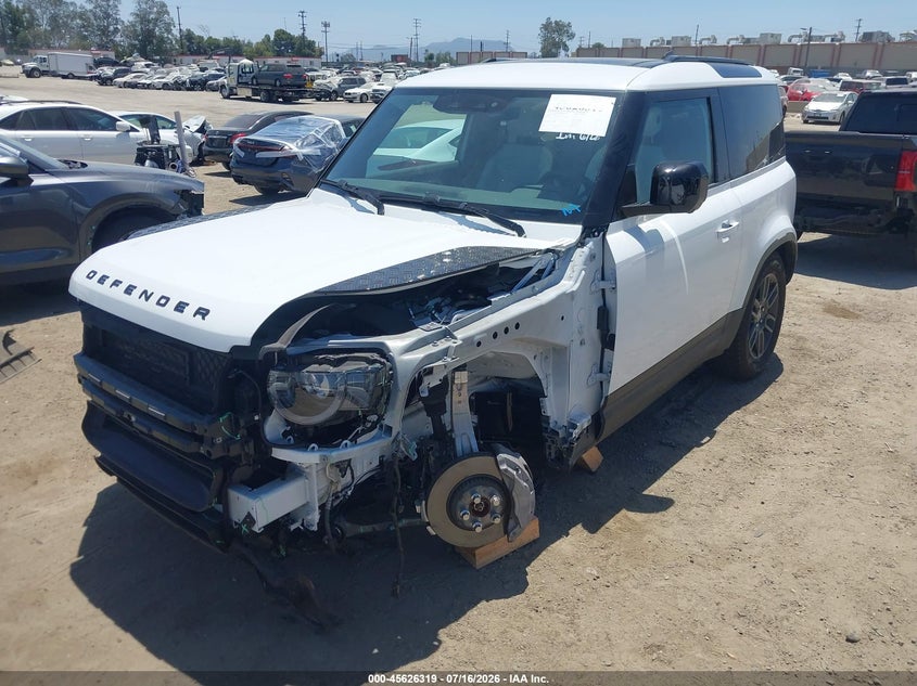 2025 Land Rover Defender 90 P300 S VIN: SALEJ6EX4S2421733 Lot: 45626319