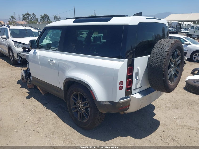 2025 Land Rover Defender 90 P300 S VIN: SALEJ6EX4S2421733 Lot: 45626319