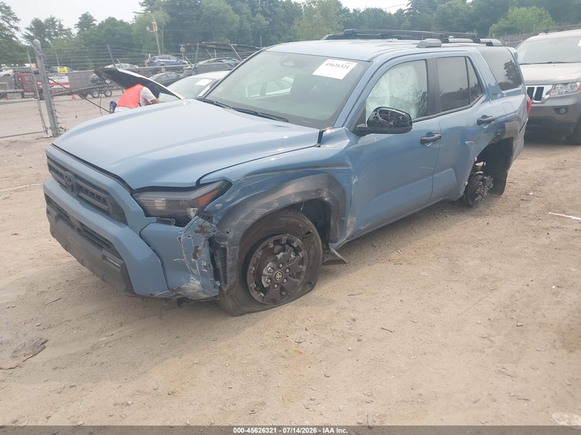 Vin: jteva5br8t5083238, lot: 46124787, toyota 4runner sr5 20262