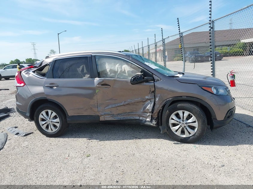 2013 Honda Cr-V Ex-L VIN: 5J6RM4H79DL082927 Lot: 45626332