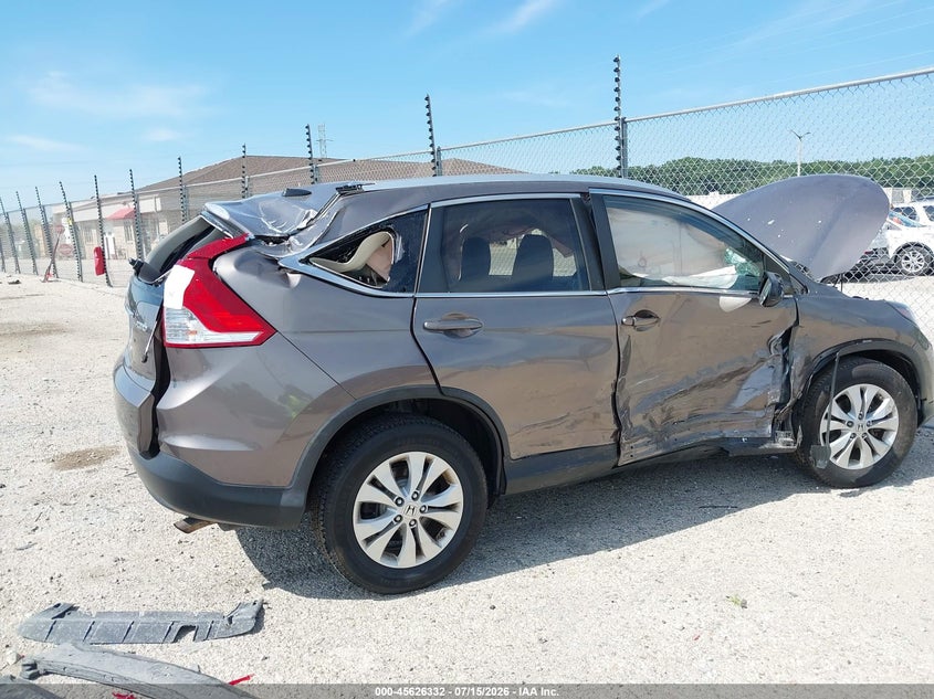 2013 Honda Cr-V Ex-L VIN: 5J6RM4H79DL082927 Lot: 45626332