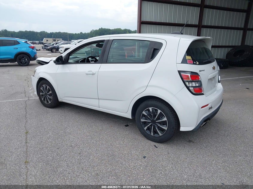 Vin: 1g1jg6sh5h4168722, lot: 46124838, chevrolet sonic lt auto 20173
