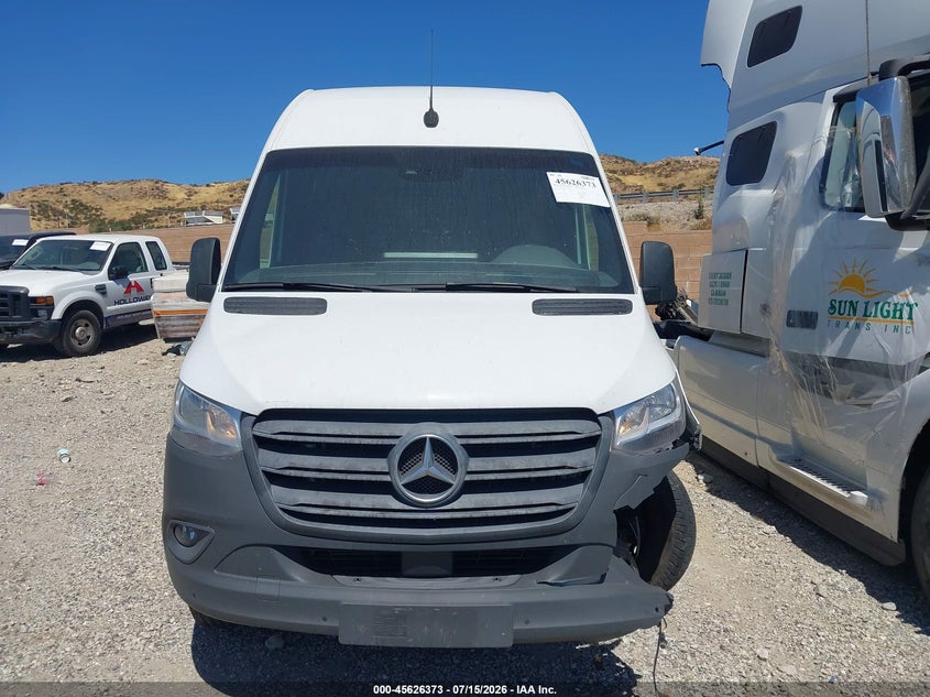 2022 Mercedes-Benz Sprinter 2500 High Roof V6 VIN: W1Y4ECHY7NT114738 Lot: 45626373