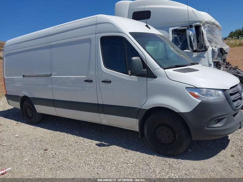 2022 Mercedes-Benz Sprinter 2500 High Roof V6 VIN: W1Y4ECHY7NT114738 Lot: 45626373