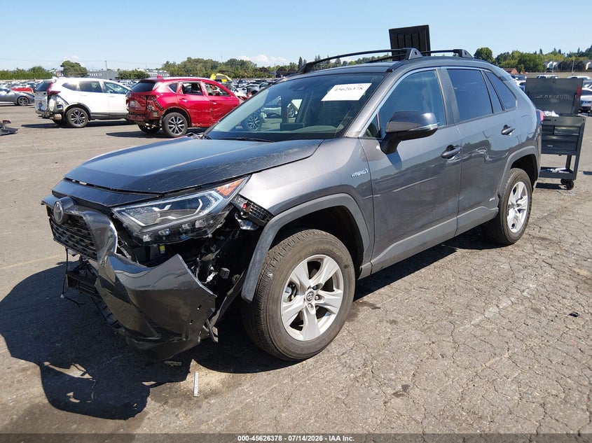 2021 TOYOTA RAV4 HYBRID auction photo 2
