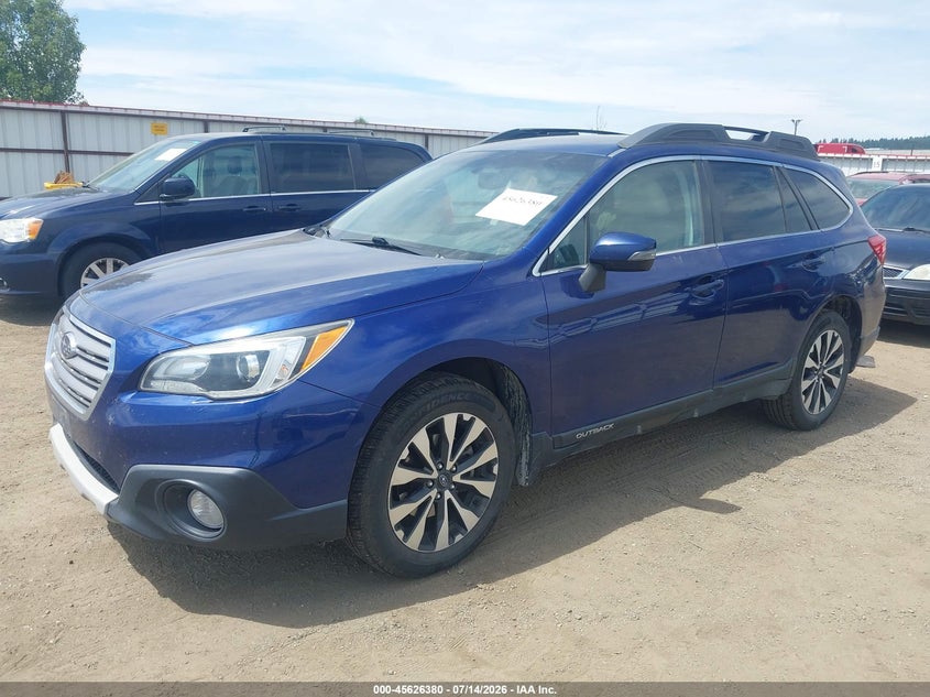 Vin: 4s4bsalcxf3217301, lot: 46124846, subaru outback 2.5i limited 20152