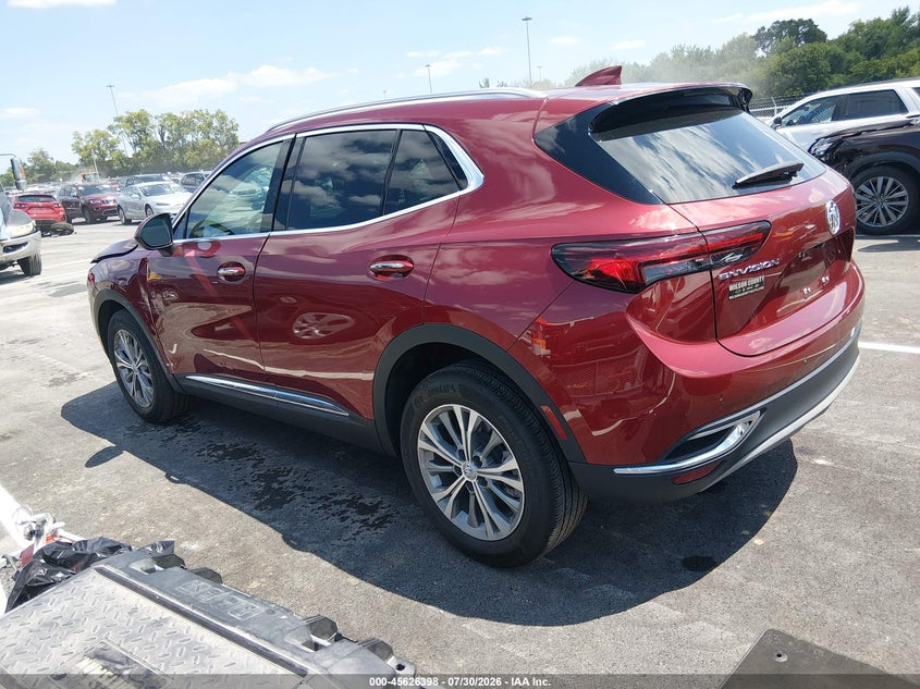 Vin: lrbazlr46nd068738, lot: 46124864, buick envision fwd preferred 20223