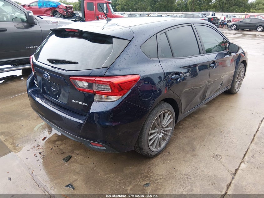 Vin: 4s3gtab66l3716689, lot: 46124868, subaru impreza 5-door 20204