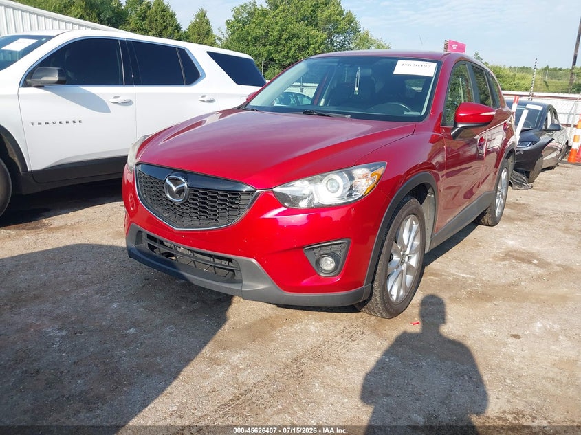 Vin: jm3ke4dy4f0473644, lot: 46124873, mazda cx-5 grand touring 20152