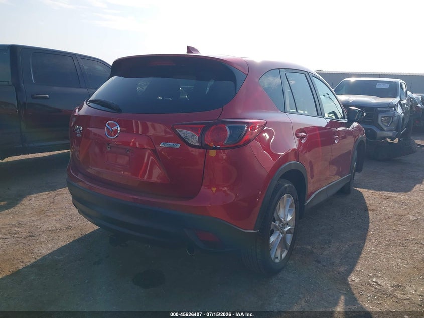 Vin: jm3ke4dy4f0473644, lot: 46124873, mazda cx-5 grand touring 20154