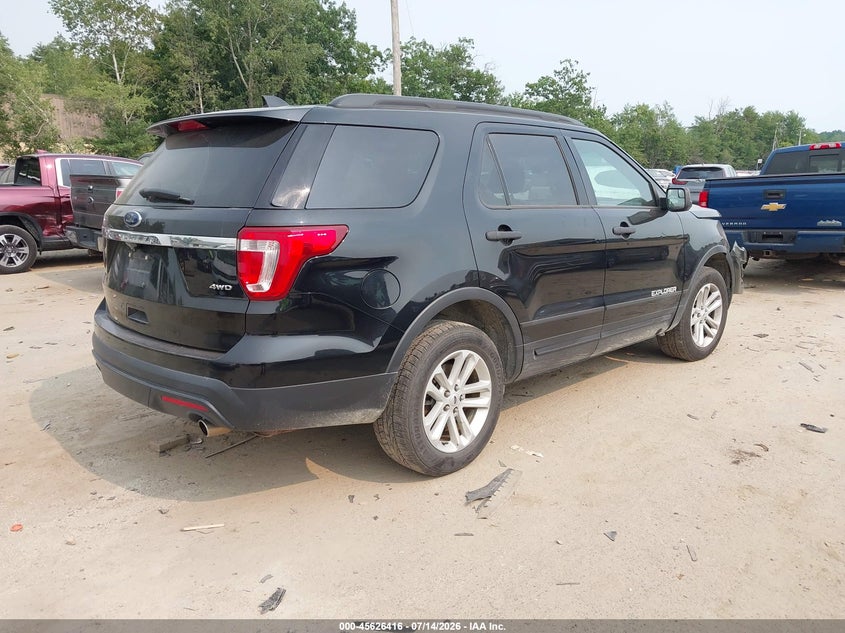 2017 FORD EXPLORER auction photo 4