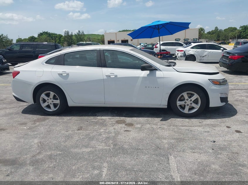 2021 Chevrolet Malibu Fwd Ls VIN: 1G1ZB5ST3MF010295 Lot: 45626418