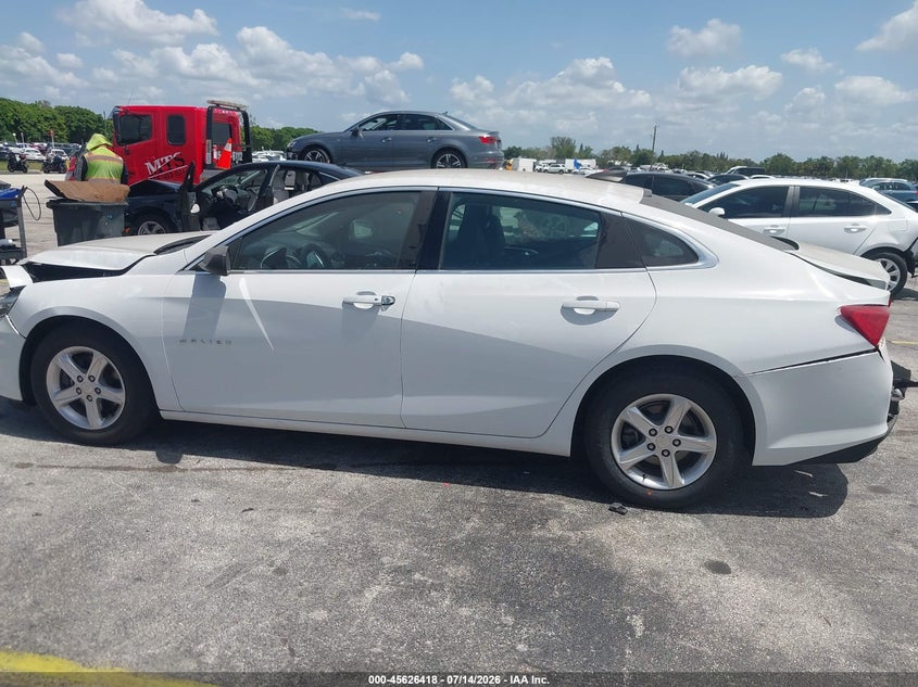 2021 Chevrolet Malibu Fwd Ls VIN: 1G1ZB5ST3MF010295 Lot: 45626418