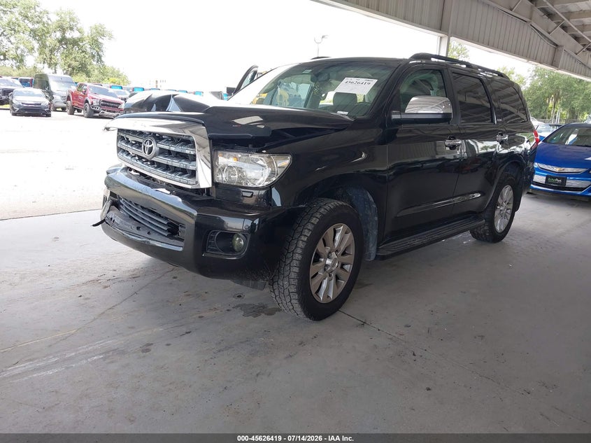 Vin: 5tdyy5g10bs031157, lot: 46124885, toyota sequoia platinum 5.7l v8 20112