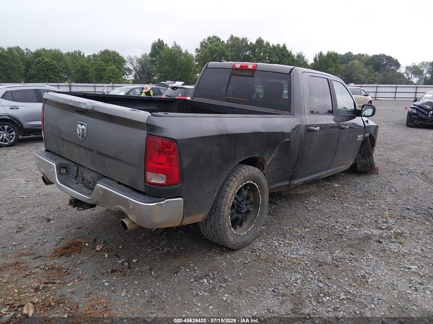 Vin: 1c6rr7tt9hs736938, lot: 46124886, ram 1500 big horn  4x4 6'4 box 20174