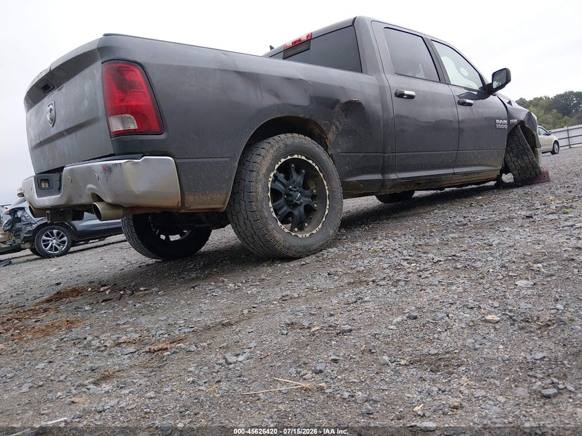 2017 Ram 1500 Big Horn 4X4 6'4 Box VIN: 1C6RR7TT9HS736938 Lot: 45626420
